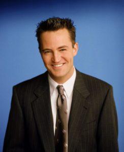 385848 04: Actor Matthew Perry stars as Chandler Bing in NBC's comedy series "Friends." (Photo by Warner Bros. Television)